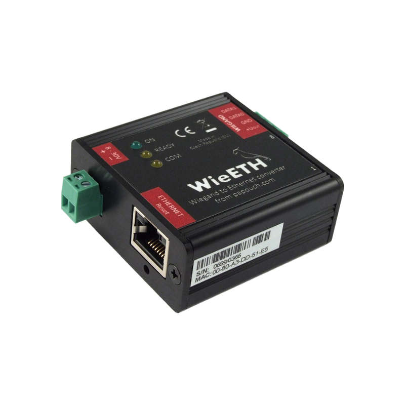 WieETH: Bidirectional converter Ethernet  Wiegand