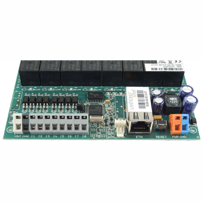 Quido ETH 8/8: 8 inputs, 8 outputs and thermometer