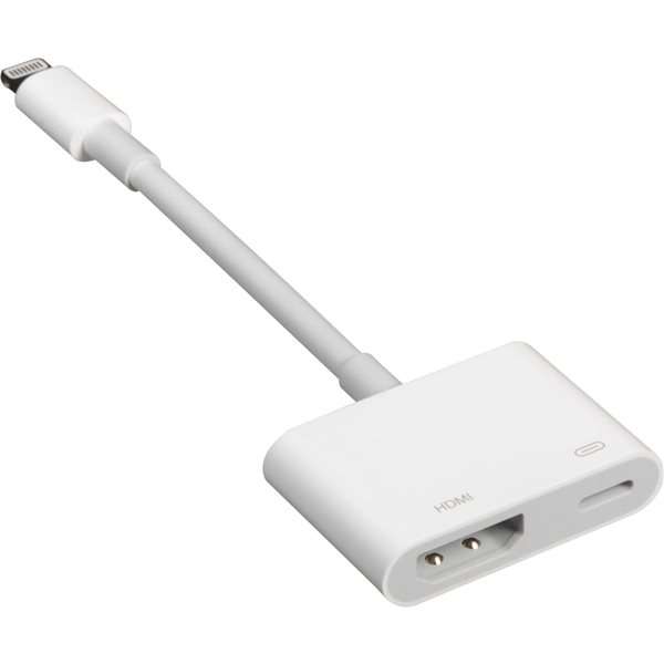 Lightning Digital AV  Audio Video Adapter - Lightning/HDMI - MD826AM/A for Apple iPhone 7 /7s /6 /6s