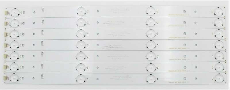 Paycheap Sharp Hisense 43 inch TV replacement backlight strips (7 strips, 4 lights per strip) SVH420