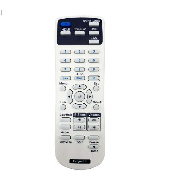 Replacement Remote Control for Epson Projectors EB-118 EB-720 EB-725W EB-725Wi EB-735F