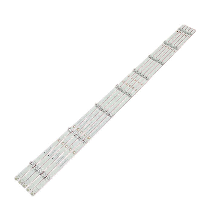 Hisense 55inch LED Backlight Strips (5pcs 8LED) HD550S1U81-L1 For 55A6100UW HZ55A55 HZ55A51 H55E3A 5