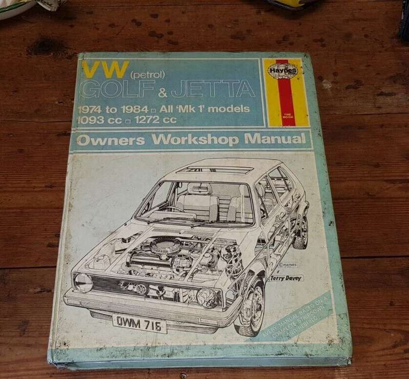 VW (petrol) Golf & Jetta 1974 to 1984,  HAYNES