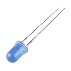Blue 5mm diffused LED (10 pcs)