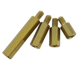 Standoff brass M3x6+30 Hex Male to Female