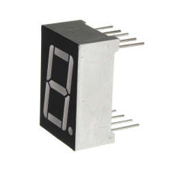 One digit Red 7 Segment 0.56 Inch 1 Bit Common Anode LED Digital Tube