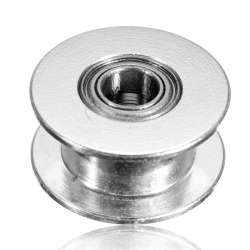 GT2 Synchronous Wheel 5MM Without Teeth 20-5-6 NT Silver
