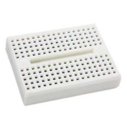 Mini Breadboard - White