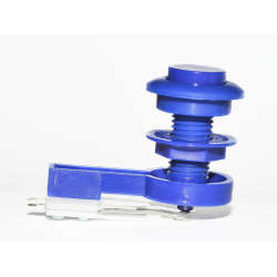 Arcade button blade type BLUE