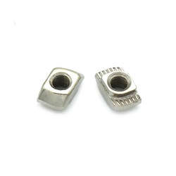 SS/Galv. Chrome T-Nut 20 serious M4 10x6x4.3mm(10 pack)