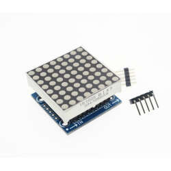 MAX7219 Dot Matrix MCU LED Display Control Module Kit ( Green)