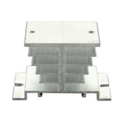 Aluminum Alloy HeatSink For Solid State Relay SSR Heat Dissipation