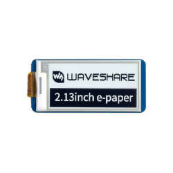 2.13inch E-Paper E-Ink Display Module for Raspberry Pi Pico, 250×122, Black / White, SPI