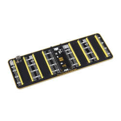 Quad GPIO Expander for Raspberry Pi Pico, Four Sets of Male Headers, USB Power Connector