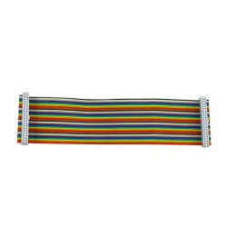 Dedicated 40-Pin Rainbow Female to Female ribbon Cable for Raspberry Pi (20cm)