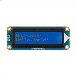LCD1602 RGB Module, 16x2 Characters LCD, RGB Backlight, 3.3V/5V, I2C Bus