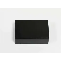 Electronics enclosure 12 ABS with Screw Lid Black 85mmx 56mm x 30mm