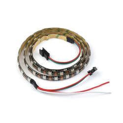 WS2812 Digital RGB LED Strip, High brightness, Energy-saving And Low power consumption, Cuttable ...