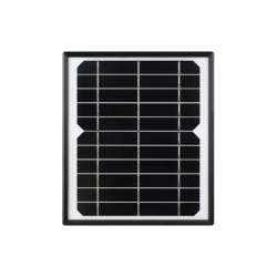 Monocrystalline silicon solar panel (5.5V 6W), Toughened Glass surface
