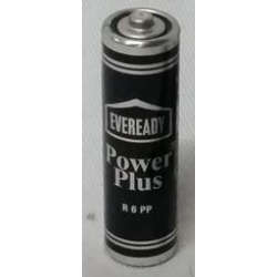 Eveready 1.5V powerplus Silver AA zinc battery - single