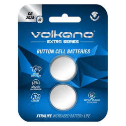 Volkano Extra series CR2025 Pack of 2 Batteries