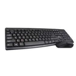 Volkano Sapphire Series Wireless Keyboard & Mouse Combo (VK-20008-BK)