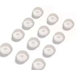 1 Pcs Self Adhesive Round Silicone Rubber Bumper Feet 12.85mmx3.5mm