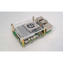 Acrylic SP GPIO Case for Raspberry Pi 5 active cooler