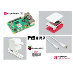 Raspberry Pi5 4GB Red/White Official Kit
