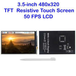 CT 3.5-Inch 480x320 TFT 50FPS Touch Screen for Raspberry Pi