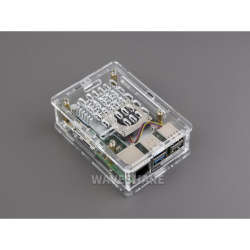 Clear Acrylic Case for Raspberry Pi 5, Supports installing Official Active Cooler