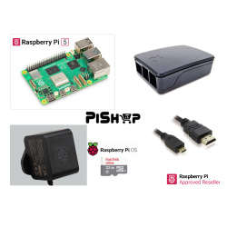 Raspberry Pi5 2GB Black Official Kit