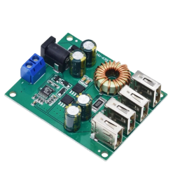 TZT 5V 5A 4-USB Buck Converter Board