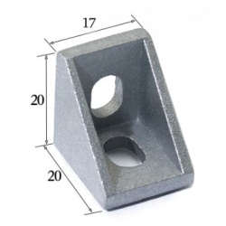 Aluminium die cast corner support brackets 2020