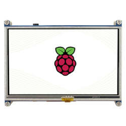 5inch Waveshare Resistive Touch Screen LCD, 800×480, HDMI, Low Power