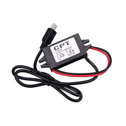 12V to 5V 3A 15W DC-DC Step Down Buck Converter Power Supply Module to USB-C Male