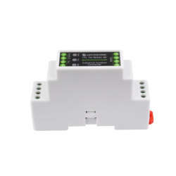 Rail-mount TTL To RS232 Galvanic isolated Converter, Full-Duplex Communication, Lightningproof & ...