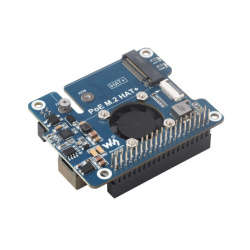 PCIe To M.2 Adapter With PoE Function For Raspberry Pi 5, Supports NVMe Protocol M.2 Solid State ...