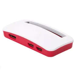 Official Raspberry Pi Zero Red & White Case