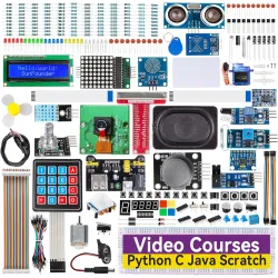 SunFounder Raspberry Pi Ultimate Starter Kit - Raphael Starter kit for Raspberry Pi 5/4B/3B+/3B/Z...
