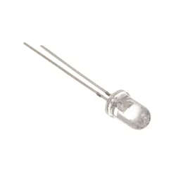 Yellow Flickering Candle 5mm Water Clear LED - 30deg - 5800mCd