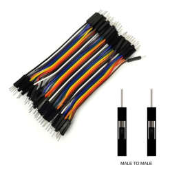 Jumper Cables Male to Male Ribbon of 40 x 100mm