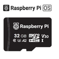Raspberry Pi Ultra microSDHC C10 U3 A2 32GB preloaded with Raspberry Pi OS (64-bit)