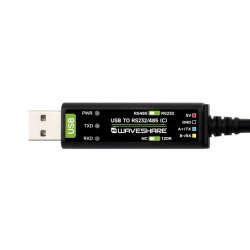 USB To RS232/485 Serial Cable, Original FT232RNL Chip, Onboard Power And Signal Indicators, Multi...