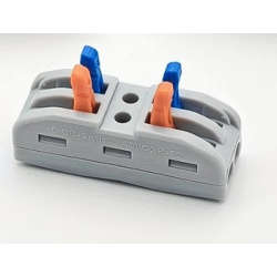 Lever-Operated Quick-Connect Terminal Block 2 to 2 (2pcs)