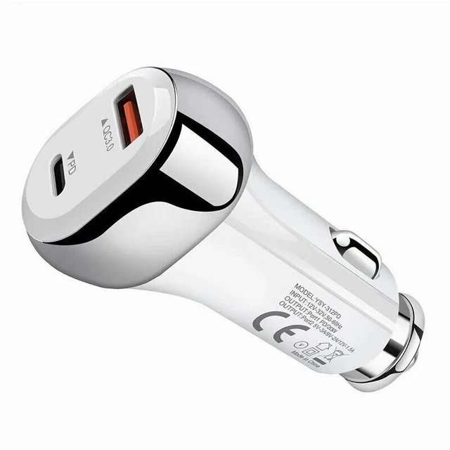 PD And QC3.0 Intelligent Fast Charge Travel Charger