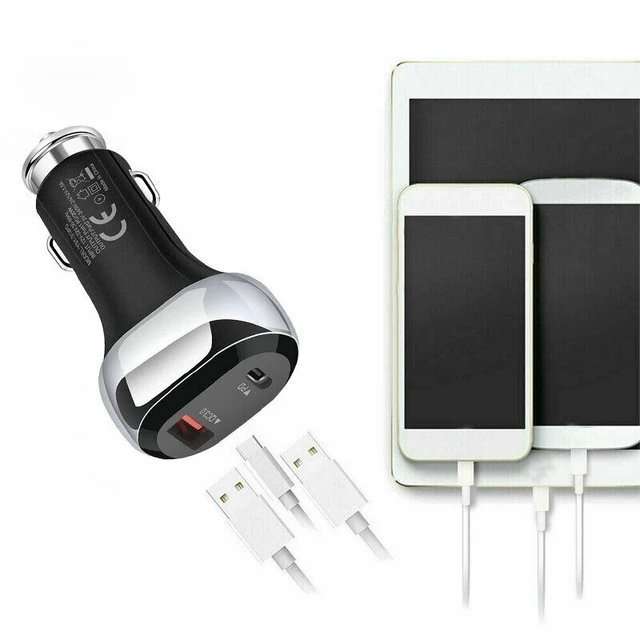 PD And QC3.0 Intelligent Fast Charge Travel Charger