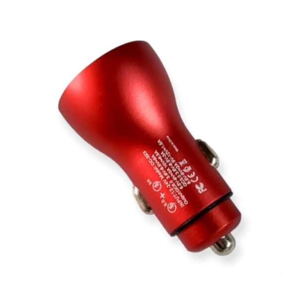 85W Dual Port USB Type-A Car Charger - Treqa CC-323