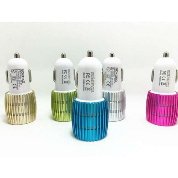 1A USB Dual Port Car Charger