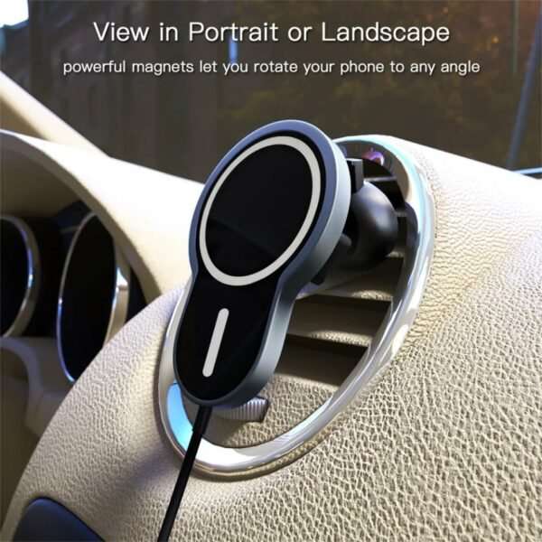 15W Magnetic Car Charger